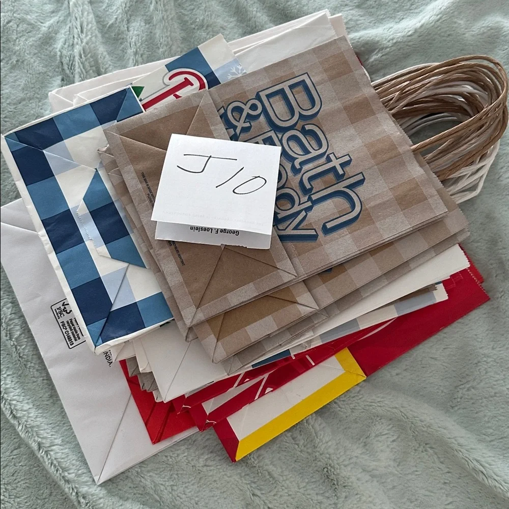 21 Assorted Empty Gift Bags